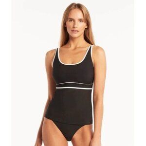 NEW!!! Woman's Sea Level Elite DD-E Cup‎ Singlet Top - Black